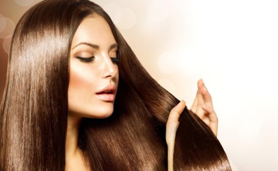 Кератиновое восстановление и выпрямление волос в салоне красоты «Афродита»